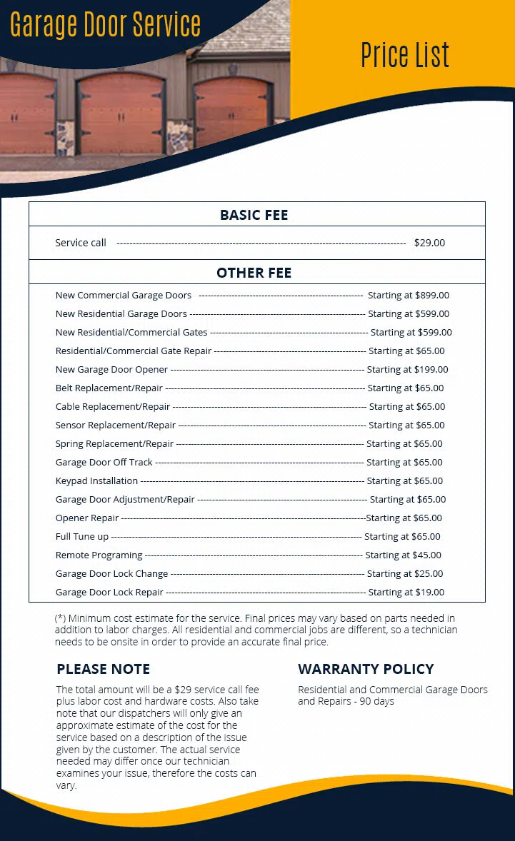 Global Garage Door Service Atlanta, GA 404-647-0394